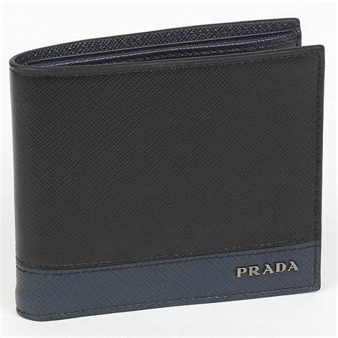 prada nylon mens wallet|Prada saffiano leather wallet.